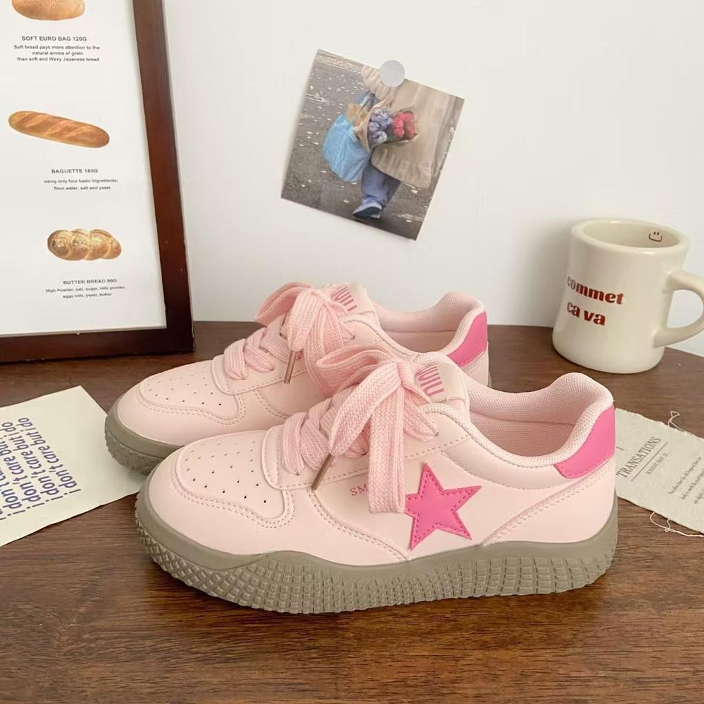 Niche stars German training sports shoes women's new spring and summer platform ugly cute big head casual board shoes women