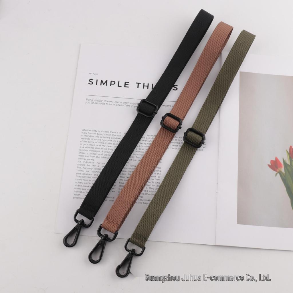 Adjustable Cross-Body Replacement Shoulder Strap - Versatile Solid Color Bag Accessory