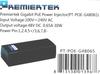 Premiertek Stable Supply 30W Gigabit PoE Injector Kompatibel mit Kompatibel mit Sanwa Supply Kompatibel mit ELECOM Kompatibel mit Kompatibel mit
