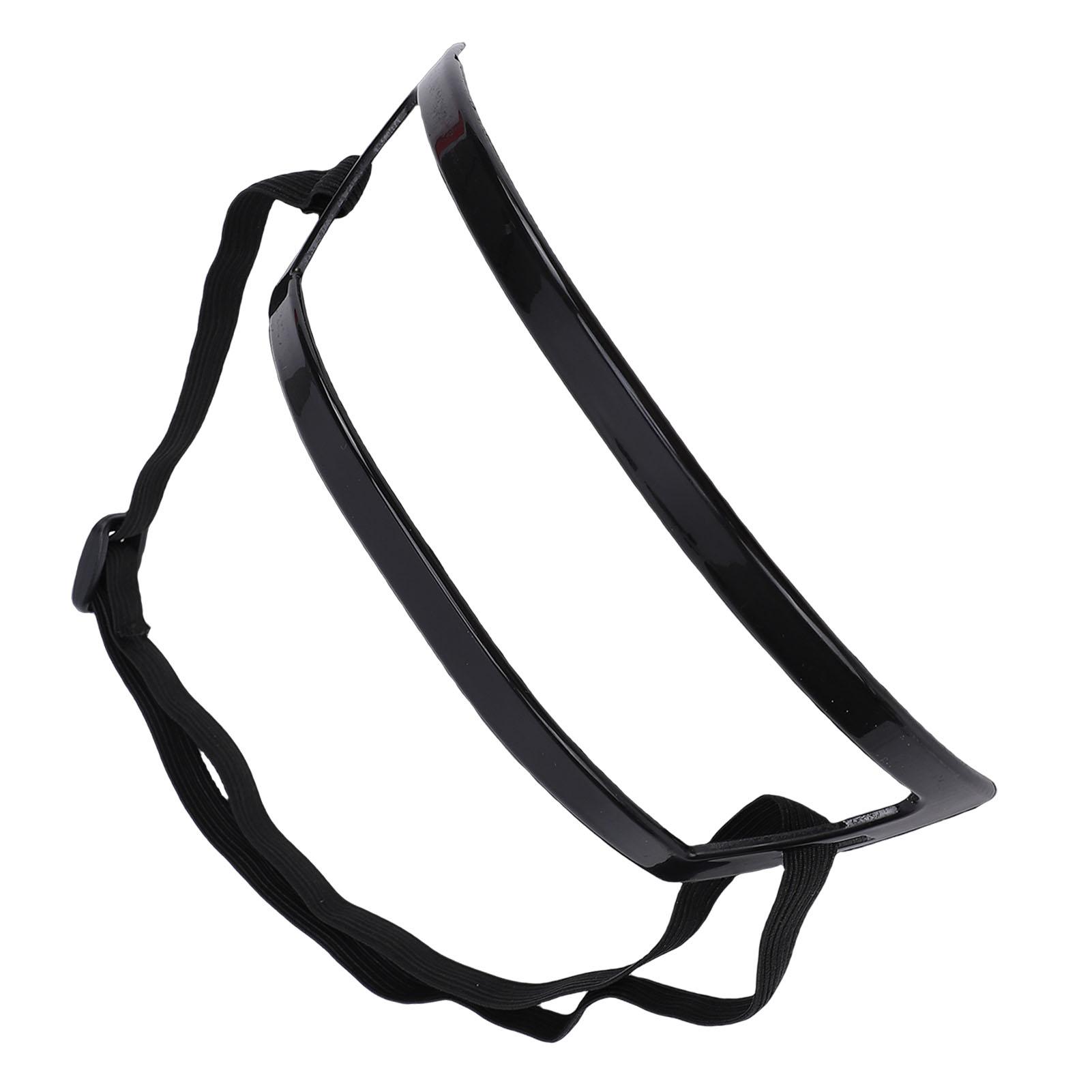

3 Pcs Neckline Shaving Template Handsfree Hair Cutting Guide DIY Self Haircutting System White чорний