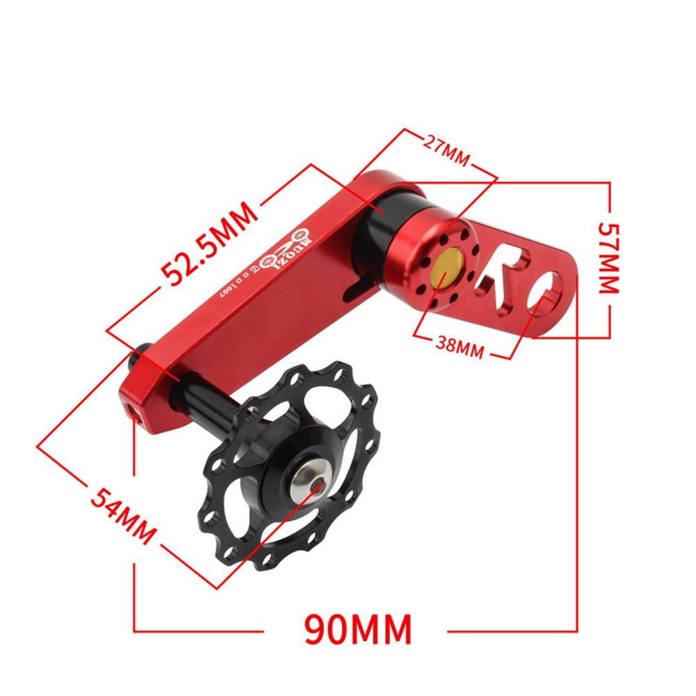 Fahrrad Kettenspanner Kettenspanner MTB Fahrrad Ovales Kettenblatt Edelstahl