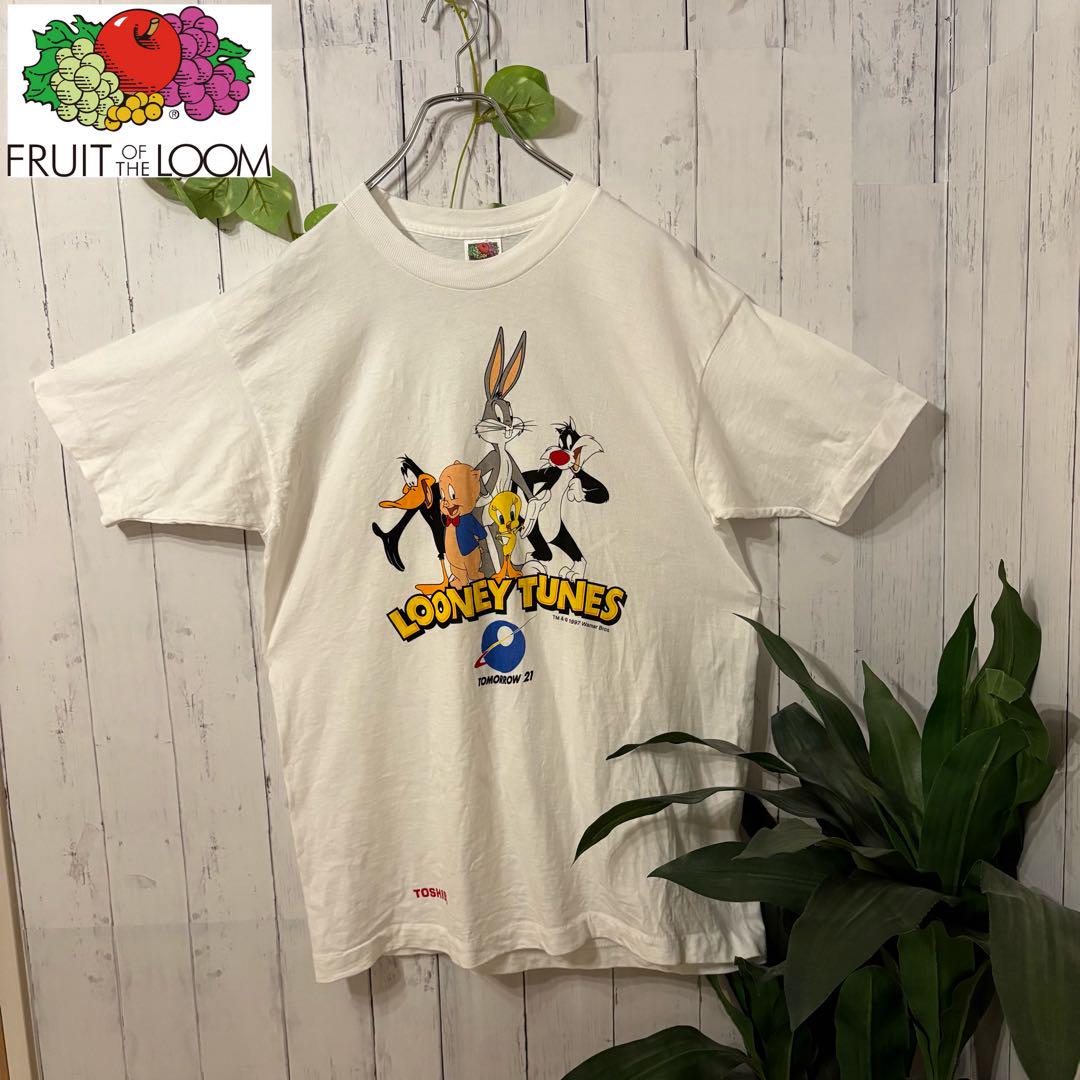 

[USED] Rare 90 s Looney Tunes T-shirt, USA, Fruit of the Loom