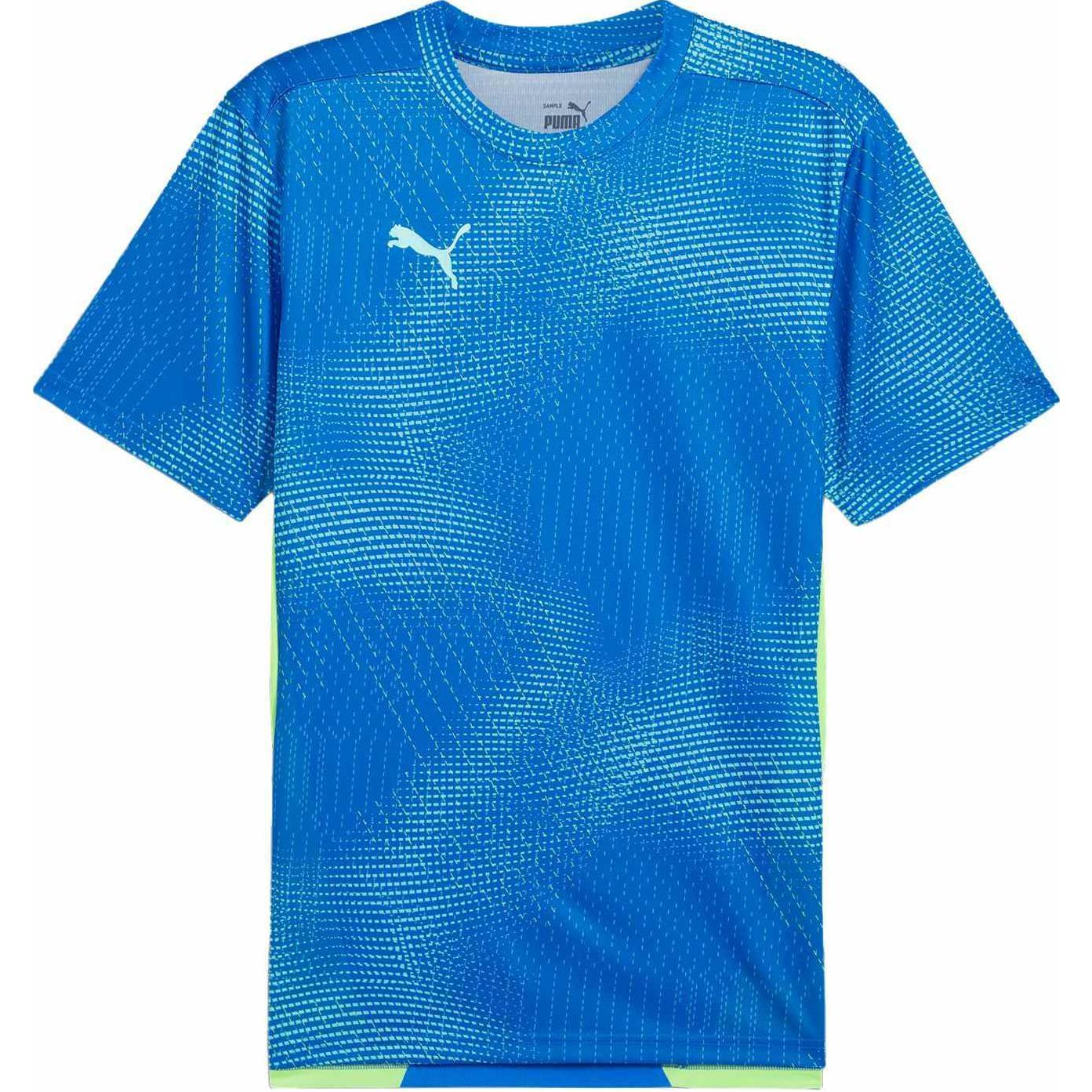 

New PUMA IndividualFINALDRYCELL JERSEY T Shirt Men s Blue 659852-02 M (175/96A)
