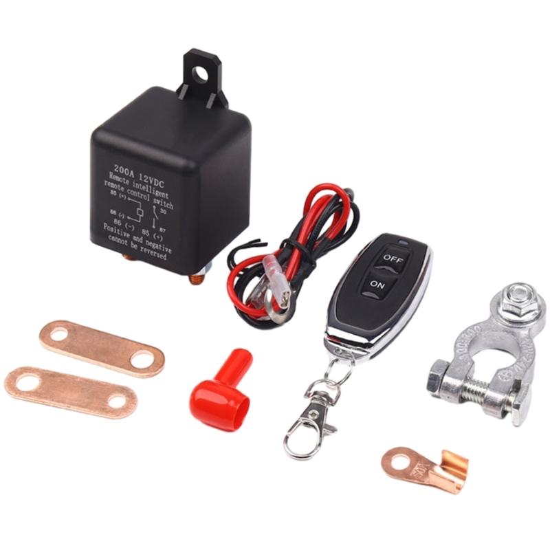 

Автомобильный выключатель аккумулятора, дистанционный выключатель 12 В 200 А, универсальный выключатель аккумулятора, изолятор