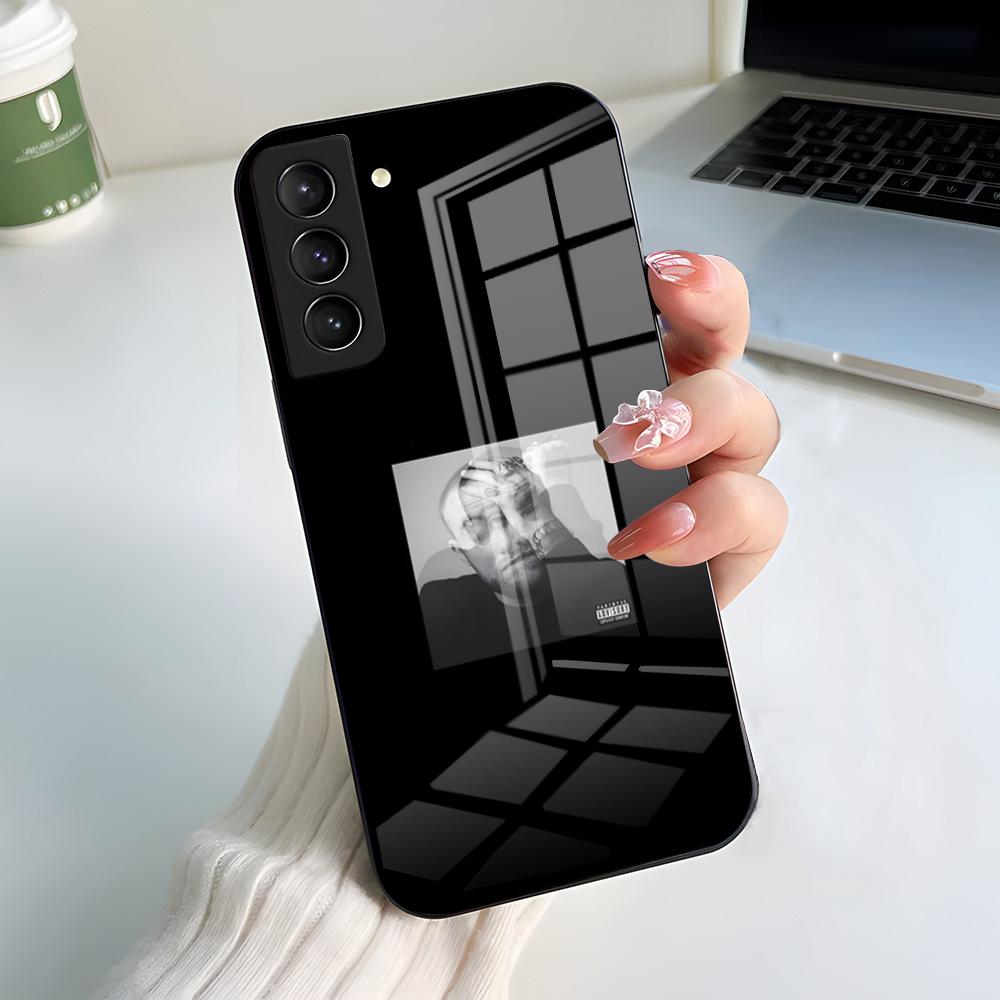 Singer M-Mac Circles Miller Phone Case For Samsung A56 A36 A26 A16 A15 A25 A35 A55 A14 A34 A24 A54 Glass Case