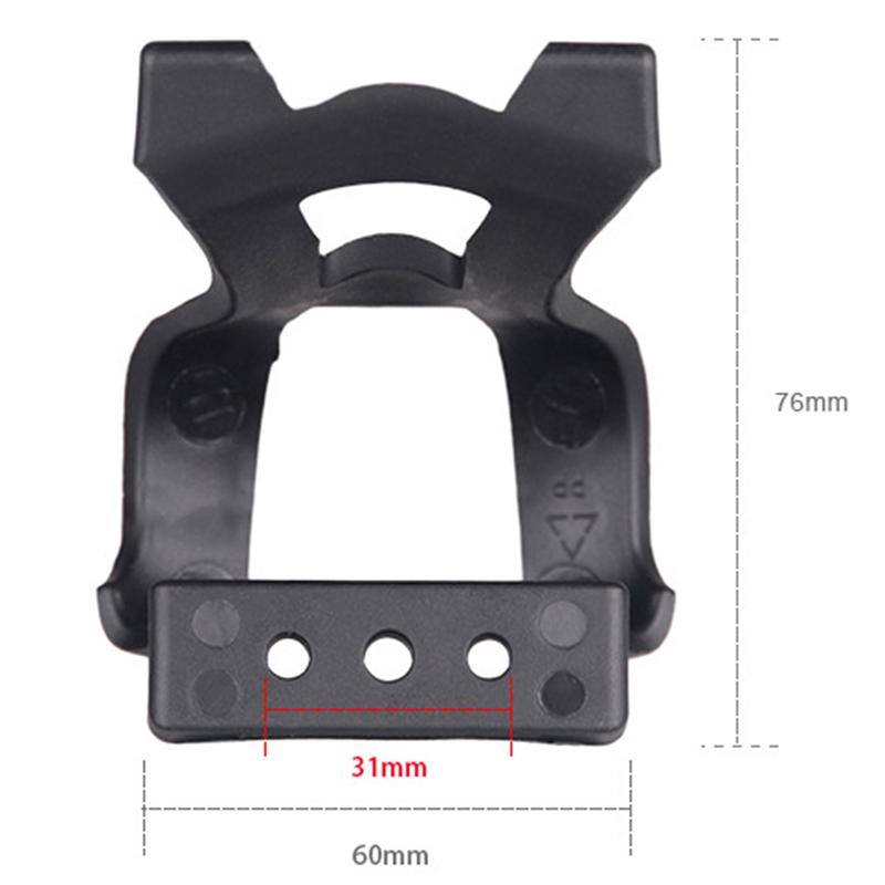 1 Pair Bicycle Pedal Cycling Bike Toe Clip Pedals With Strap Belts