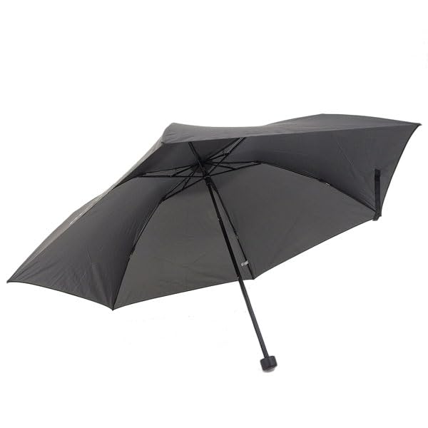 Montbell Faltbarer Regenschirm, Dunkelgrau, Reiseschirm, Größe 55, für Männer und Frauen, 1128695DGY