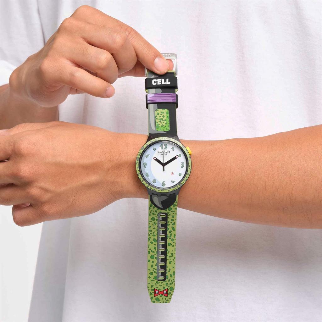 Swatch CELL X SWATCH BIG BOLD SB01Z401 Green Watch