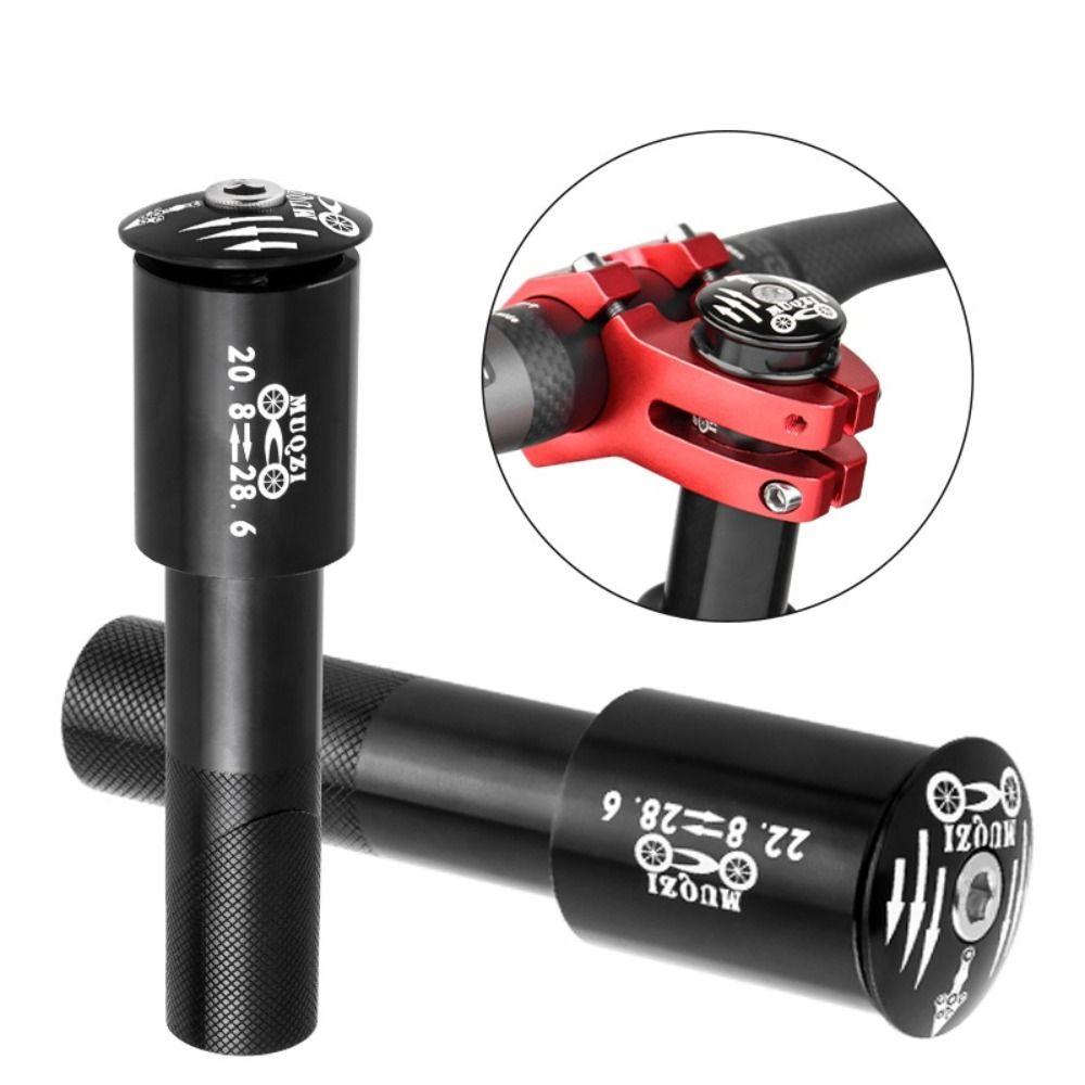 Anti-slip Fork Stem Extender 20.8/22.2mm To 28.6mm Stem Conversion Adapter  Child Bike