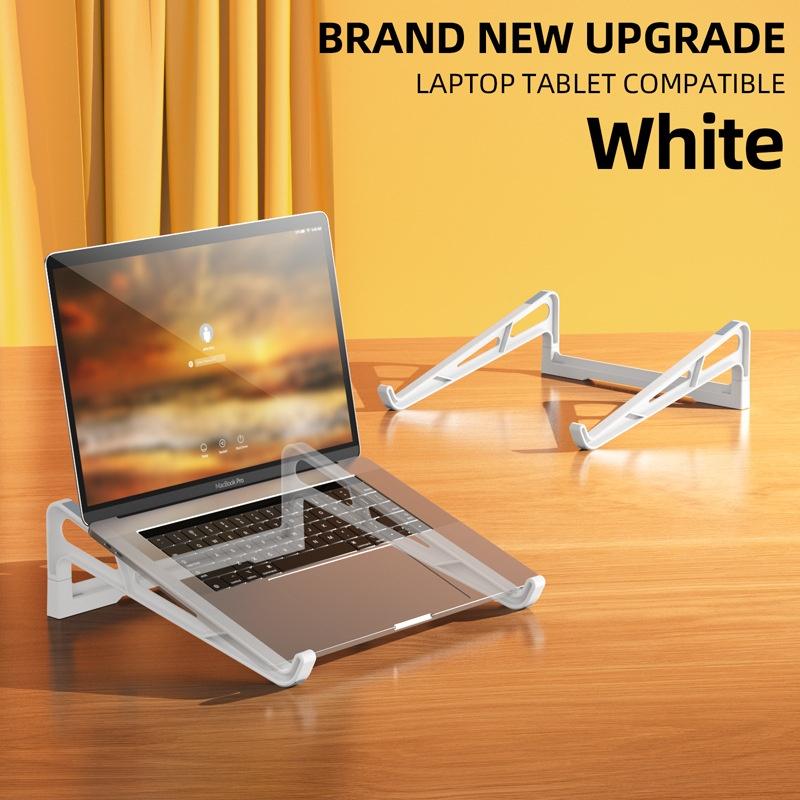 Laptop Stand Folding Adjustable Ergonomic Notebook Holder Universal for 10-17 Inch Laptop Tablet Home Office Desk Use