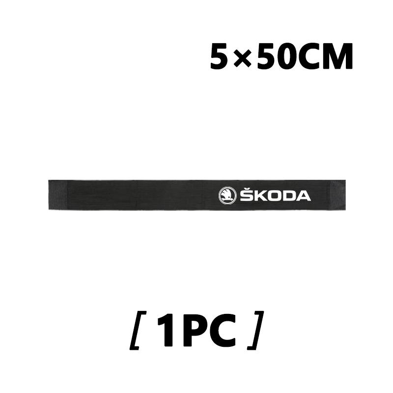 WLNQ1 For Skoda Car Trunk 50/60cm Nylon Velcro Strap Accessories Elastic Organizer Belt Storage Fabia Kamiq Superb Scala Enyaq-iV MK3