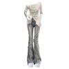 Korean Style Women's Spring Jeans Set: Trendy, Sassy, Street-Ready
