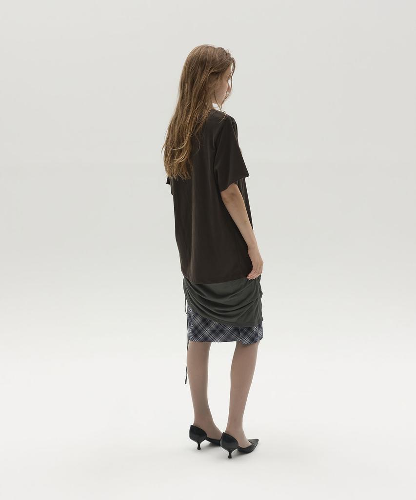 LCDC™ Detachable Pad Printed Tee (Brown)