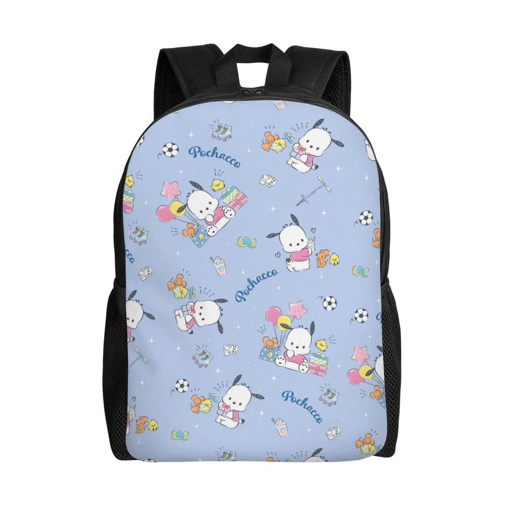 P-Pochaccoes Backpacks for Women Men School College Student Bookbag Fits 15 Inch Laptop Dog Cartoon Bags