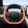 Nappa Leather Car Steering Wheel Cover BYD Song Plus Frigate 07 Qin Han EV Tang DMI Anti-slip Universal 38cm