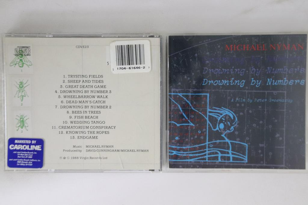 CD MICHAEL NYMAN - Drowning By Numbers CDVE23 VENTURE Germany Soundtracks & Musicals Used