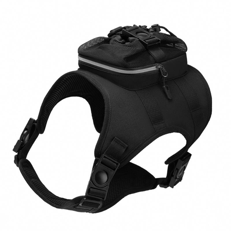Dog Vest Adjustable Training Harness for Large Medium Dogs Backpack Strong Heavy Duty Harness Soft Handle