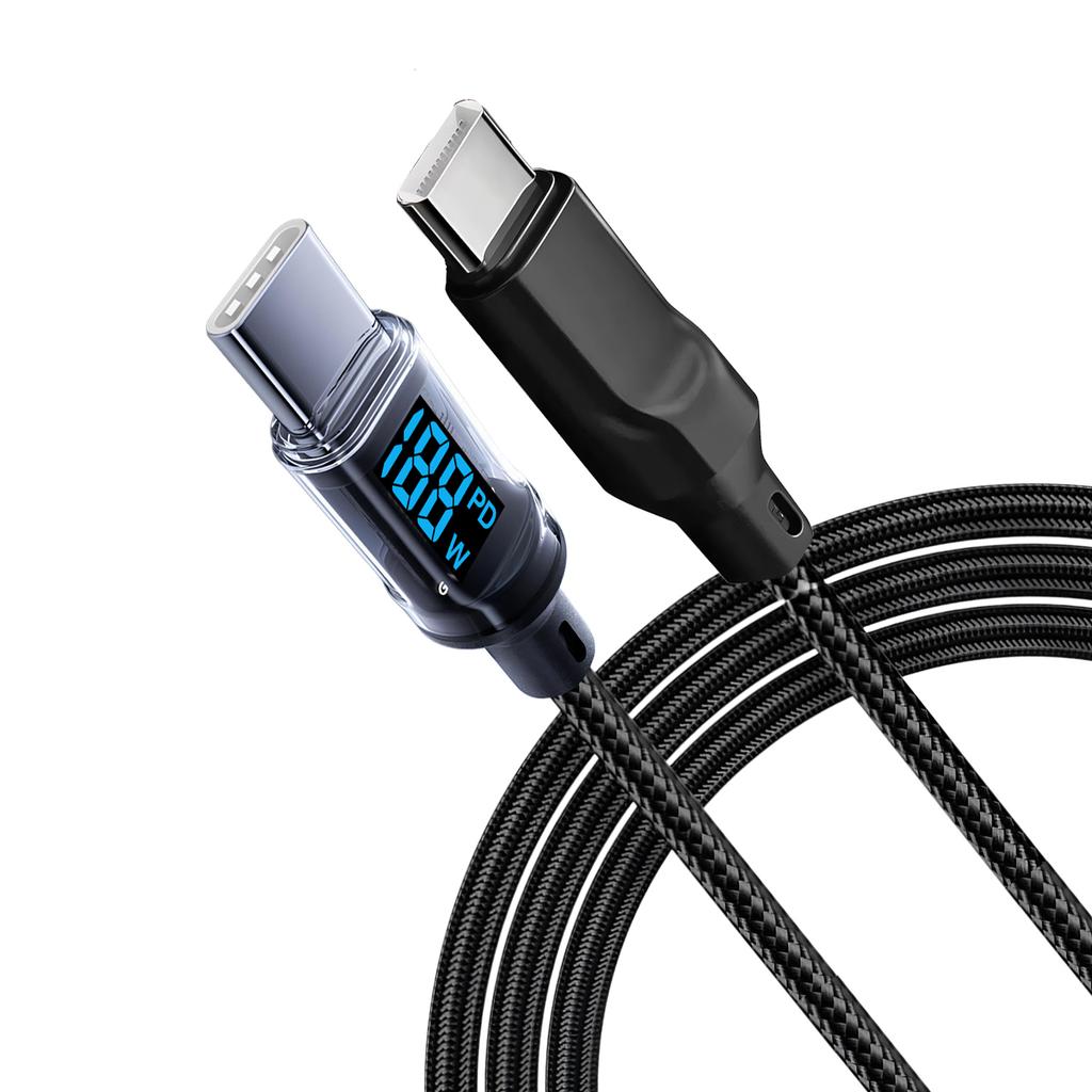 240W USB Type C To USB C Cable PD 3.1 Fast Charging Charger Wire For iPhone 15 Pro max Xiaomi Samsung