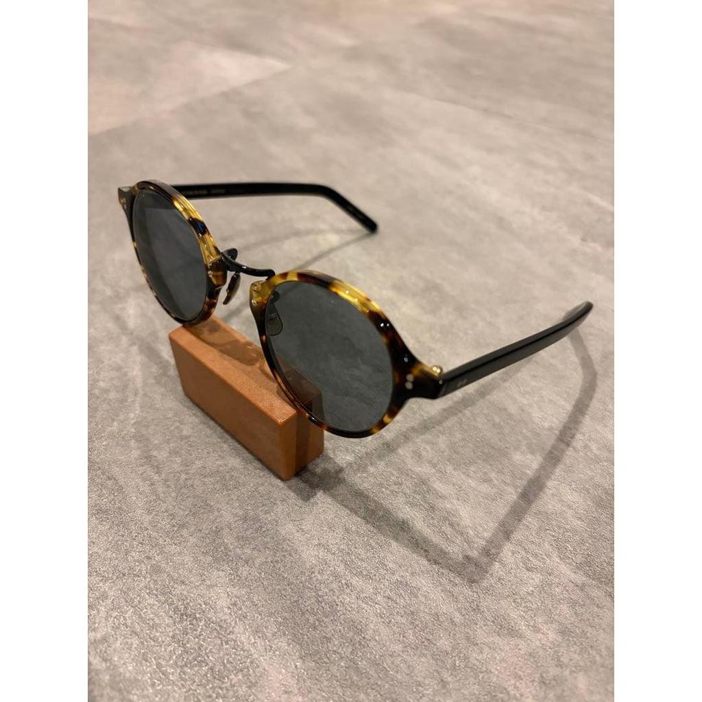 Used OLIVER PEOPLES Polarized Sunglasses 1955 SUN Prescription Made In Japan