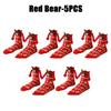 12PCS Christmas Socks Fall and Winter Cotton Magnet Hand-holding Socks Mid-calf Socks Cute Couple Socks Cartoon Christmas Socks