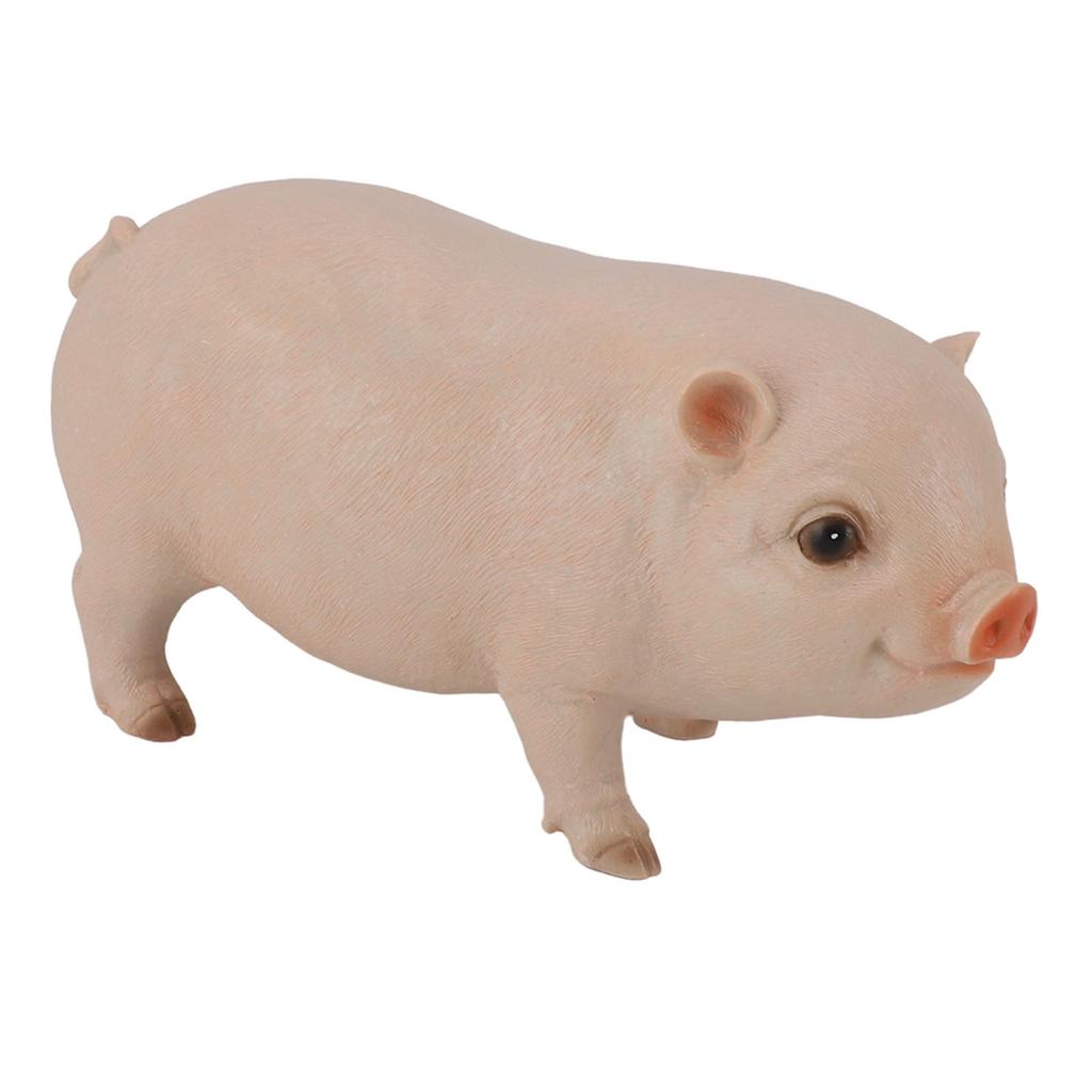 Small Statue Standing let Figurine Resin Animal Sculpture for Outdoor Garden and Desktop Decoration 26.5cm