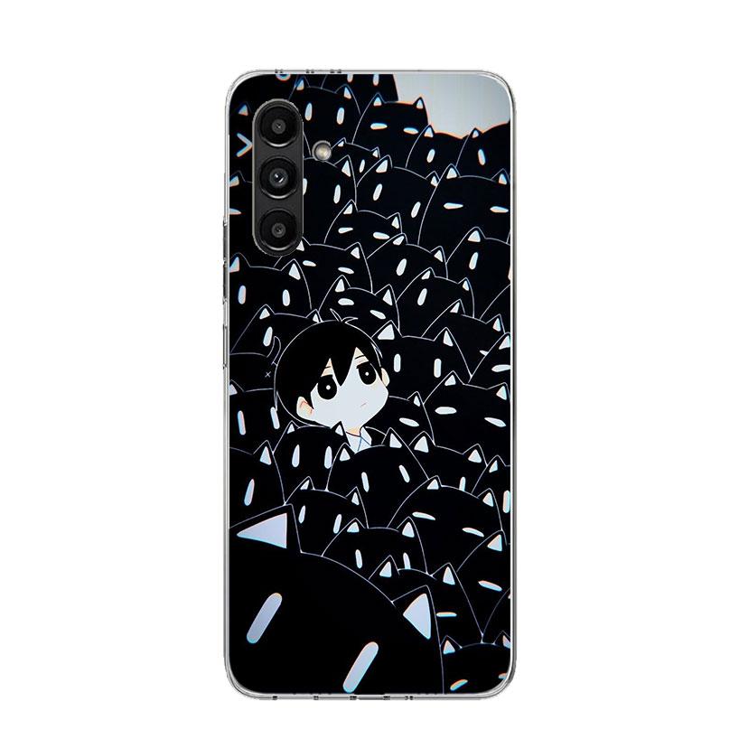 Game O-Omori Cartoon Phone Case For Samsung Galaxy A16 A14 A15 A13 A56 A54 A55 A53 A26 A24 A25 A23 A36 A34 A35 A33 A05S A04S A03