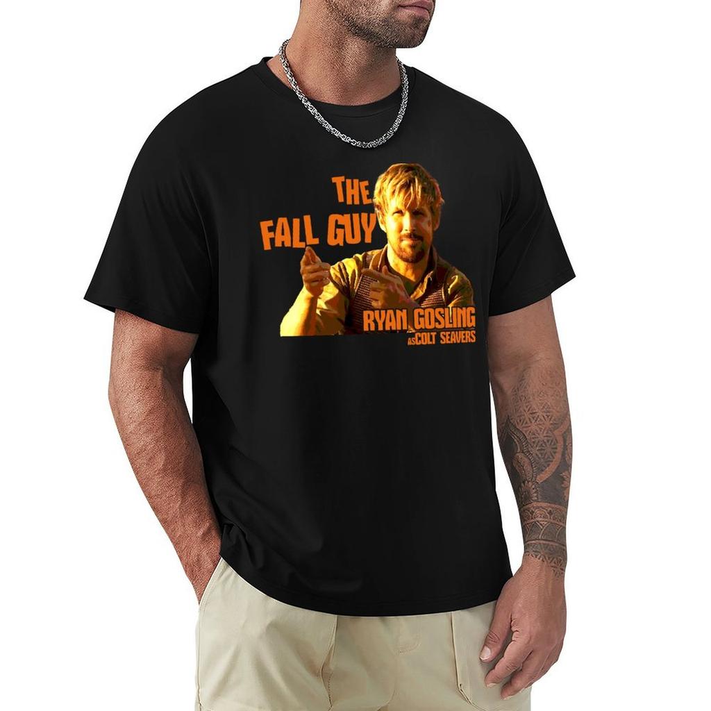 Action Comedy Alert The Fall Guy Movie Scene Graphic Design TShirt Casual Lightweight Short Sleeve Top