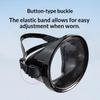 Oval Diving Mask Spearfishing Mask Classic Retro-Style Panoramic Wide View Goggles Tempered Glass Lens For Adults