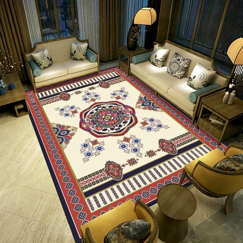 European Style Carpet Living Room Simple Coffee Table Sofa Bedroom Bedside Carpet Household Large Area Carpet