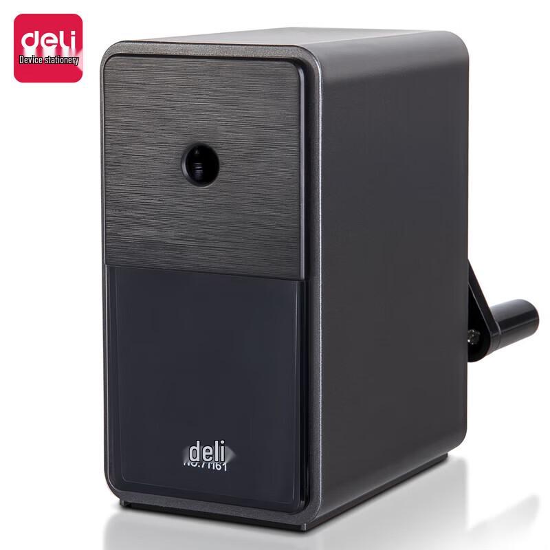 Deli 71161 Hand-Crank Professional Pencil Sharpener
