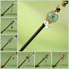 Handmade Flower Hair Sticks Ancient Style Hanfu Hair Fork Hair Stick Pins  for Hanfu