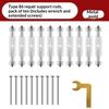 10 Pcs Universal 86 Type Outlet Box Fixer Repair Rod Fixing Tool For Switch Socket Boxes