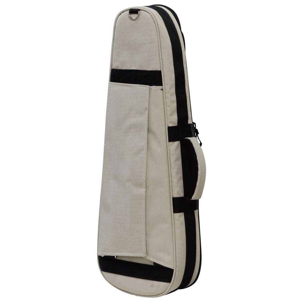 Kikutani Ukulele Gig Bag Concert Size Lightweight Beige BEI UKB-60C