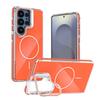 case for Samsung S26 plus ultra Magnetic lens holder protective case full coverage Wireless Charging Shock Proof WIth Kickstand