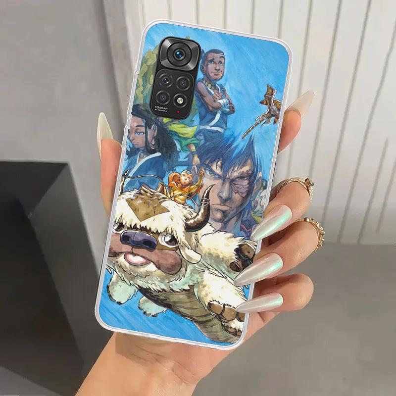 Anime Avatar The Last Airbender Phone Case for Xiaomi Redmi Note 15 14 14S 13 12S 12 Pro 11S 11 Plus 11T 11E 10S Soft Funda Prin
