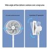 Midea 12-inch 7-Blade Convertible Electric Fan CN Plug (adapter Included)
