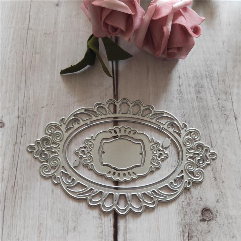 Frame Metal Cutting Dies for DIY Scrapbooking Album Paper Cards Decorative Crafts Embossing Die Cuts
