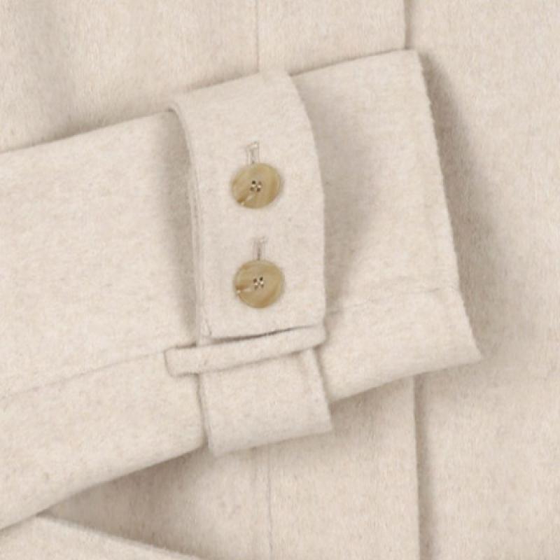  Palton cu guler înalt, lucrat manual în cașmir, She S miss, Swhcto41090 Om