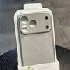 Denim Jeans Large Window Camera Protection Matte Phone Case for For Iphone Air 17 16 1 14 13 Pro Max Plus Shockproof Bumper Cover