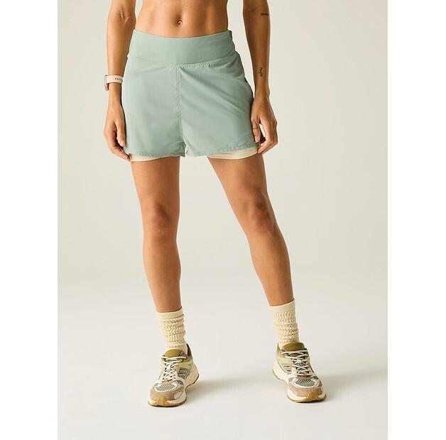 Шорты Dare2b Nimble 2-in-1 Wandershorts (DWJ644) glacier green/almond milk
