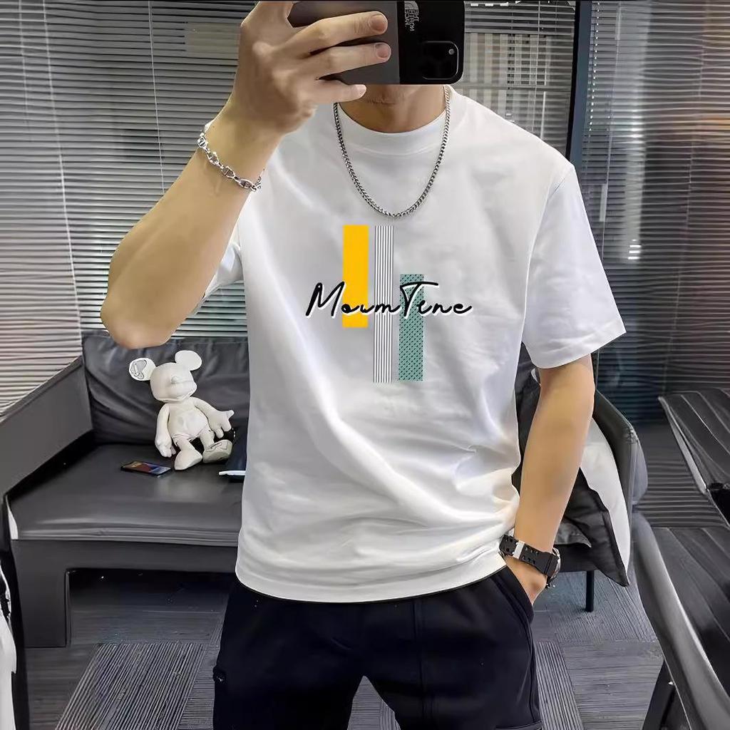 Men's Retro Pure Cotton Short-Sleeve T-Shirt - 100% Cotton