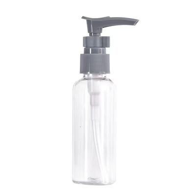 6 PCS Leak Proof Press Type Refillable Containers For Cosmetics Lotion Cream Liquid Toiletries Storage Travel Bottles Set