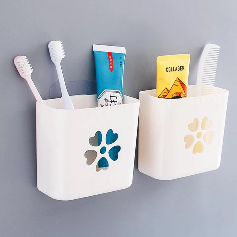 Storage Box Wall-mounted Household Cosmetic Storage Box Self-adhesive Multi-purpose Storages Kitchen Kitchen Draining Rack Rack