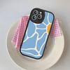 Flower Abstract Market Phone Case For IPhone 16 15 14 13 12 11 Pro Max Plus Leather Cover