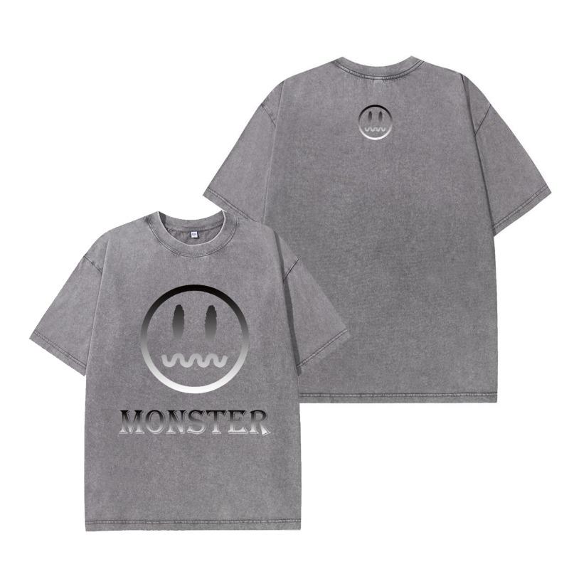 Vintage Classic Radiohead Tees North America Tour Rock Tshirt  Hip Hop Street Casual Top Sleeved Harajuku Streetwear Tops Tees