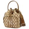 New MLB Polyester Bucket Bags Handbags Shoulder Bag Crossbody Bag Regular Women's Khaki 32BG34111-50B