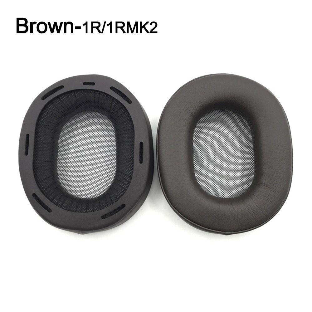 1 pár proteinových kožených náušníků pro sluchátka SONY MDR-1A 1ADAC 1ABT 1R NC MK2 Příslušenství