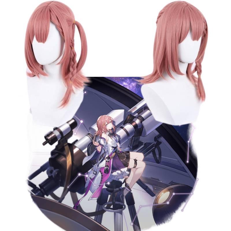 Honkai Star Rail Asta Cosplay Wig In Special Pink Color