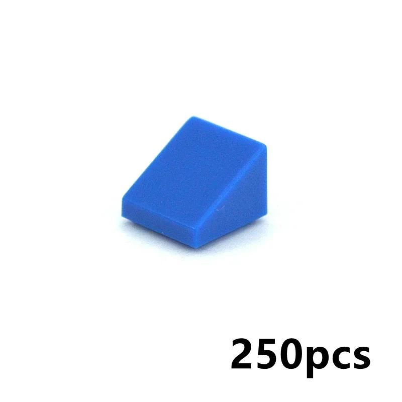1x1 Size 54200 DIY Figure Smooth Building Blocks Bevel Bricks 250pcs Compatible All Brands Educational CreativeToy for Children