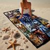 Wings Of Liberty Beach Towel, Super Soft Microfiber, Gift for Her/Him, Birthday, for Pool, Beach, Travel, Home Decor Fan gifts
